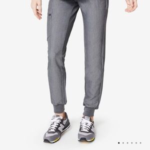 Gray figs Zamora joggers